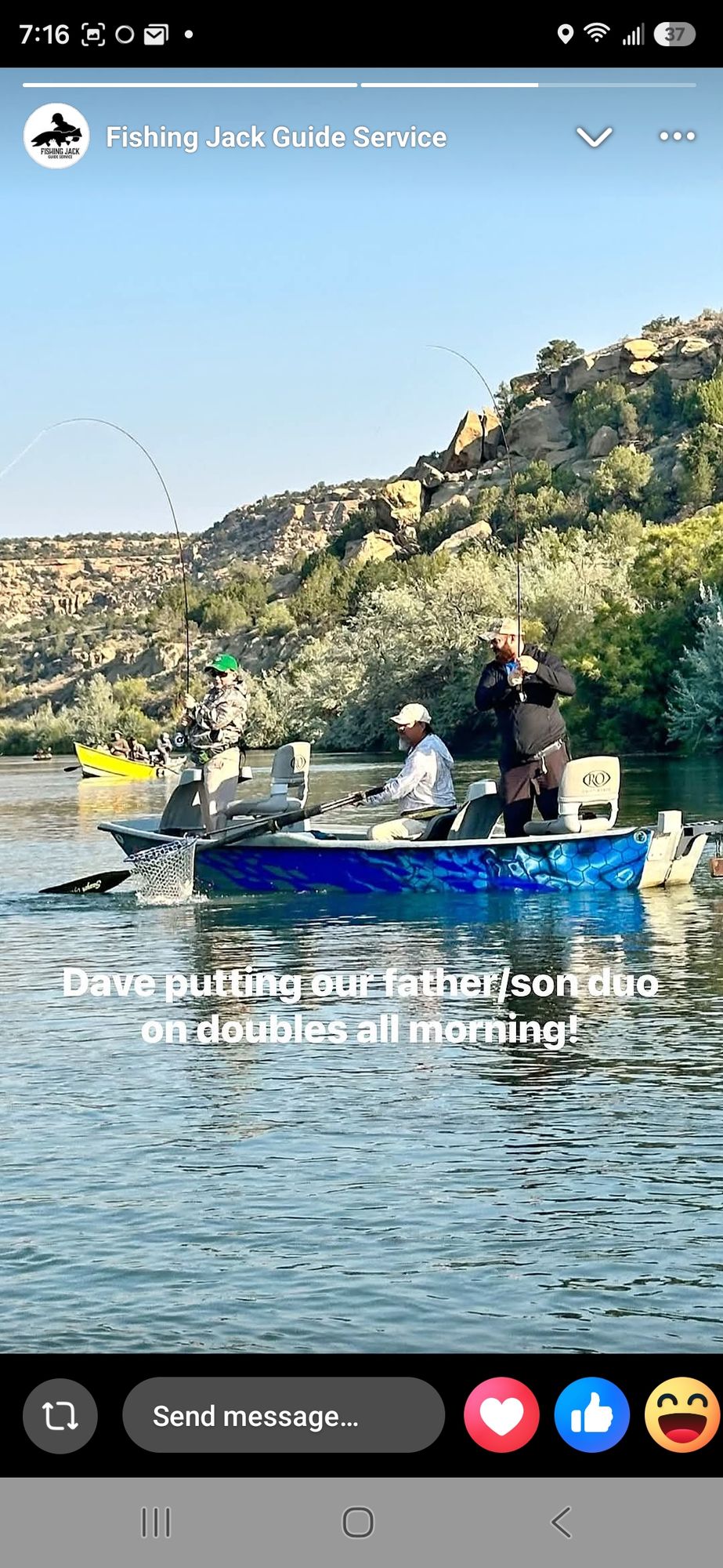 Elite Fly Fishing boat