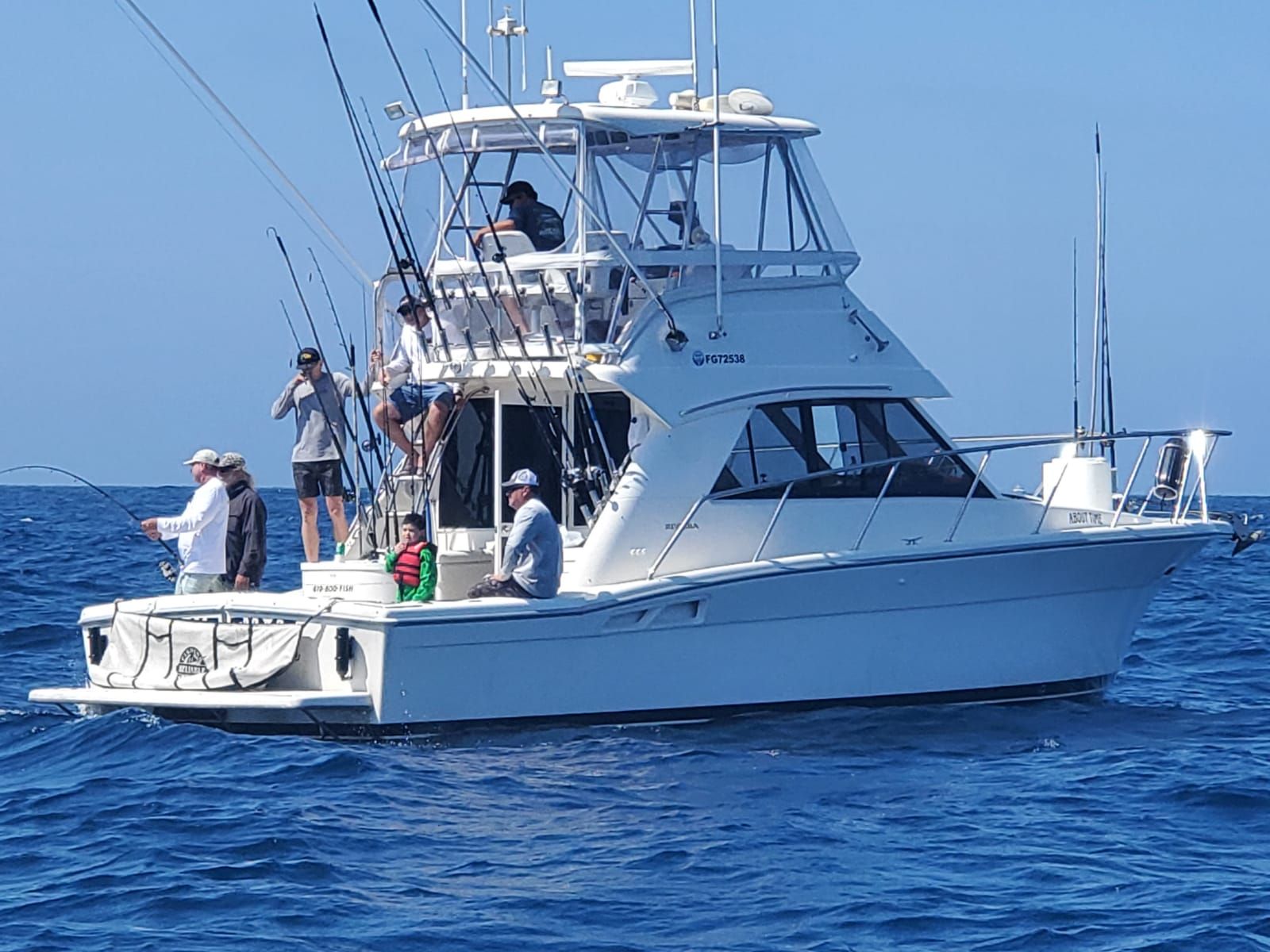 Captain Clowers Charters and guide service boat