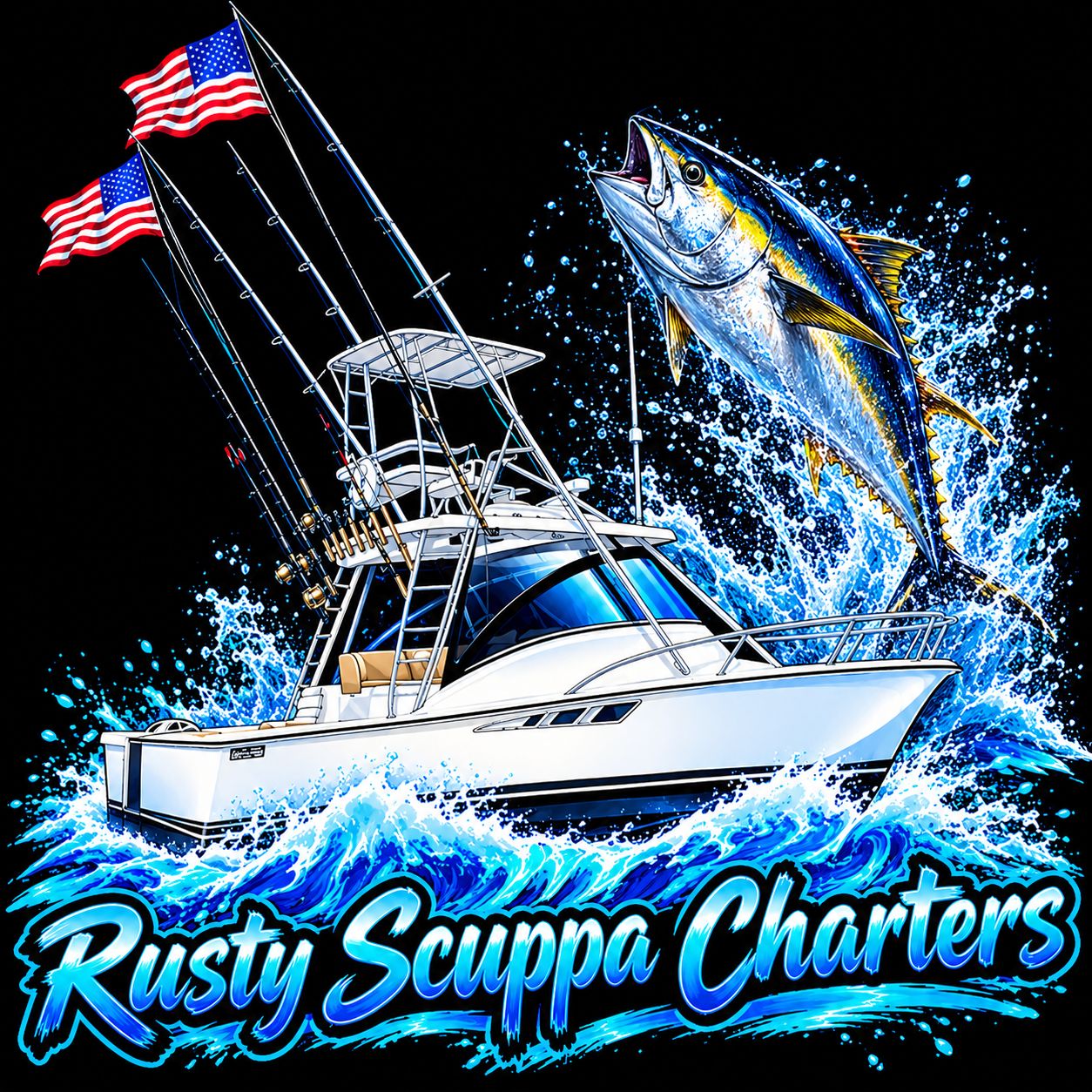 Rusty Scuppa Charters boat