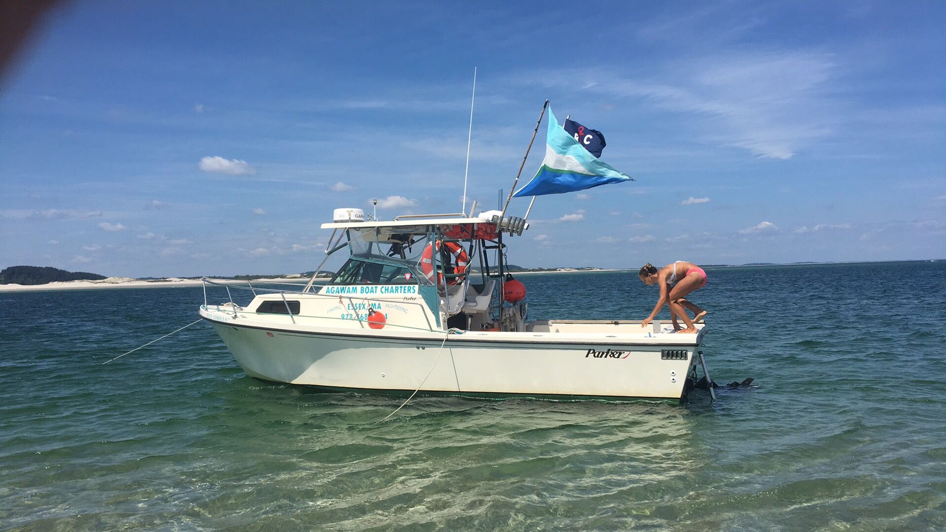 Agawam Boat and Fishing Charters boat